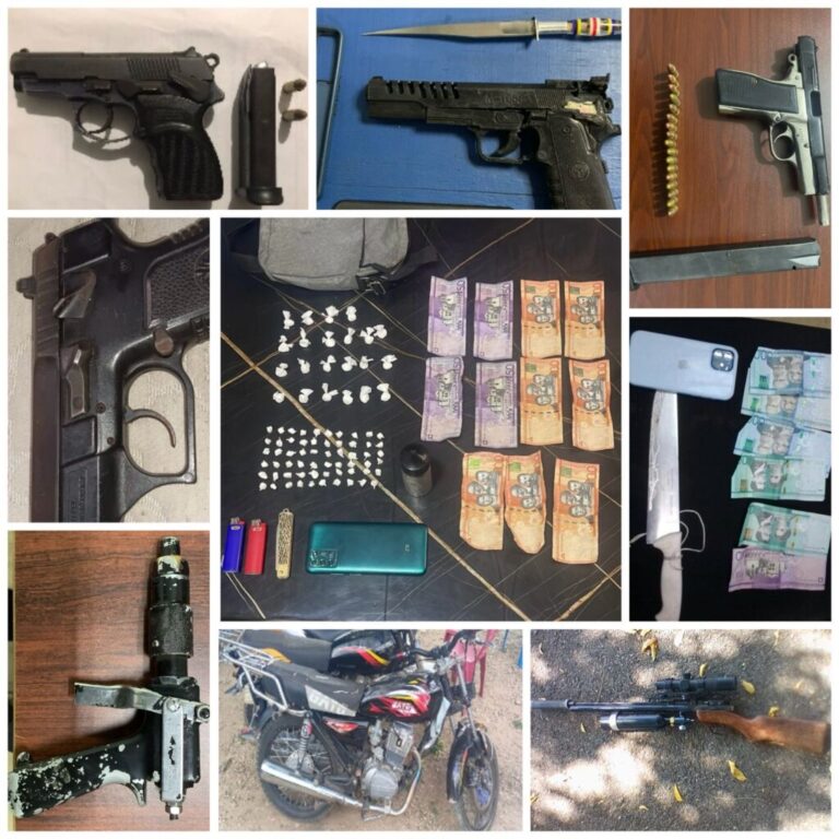 Policía Nacional arresta 10 personas durante operativos en Santiago
