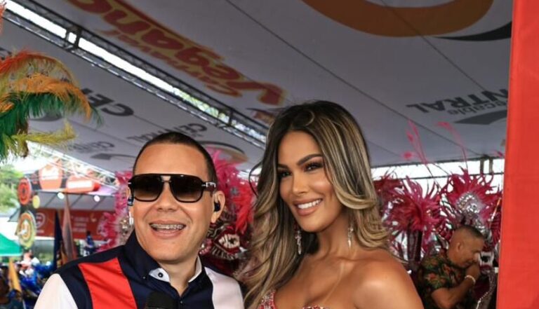Caroline Aquino y Oliver Peña impactan en la primera gran salida del mundialmente famoso Carnaval Vegano 2026