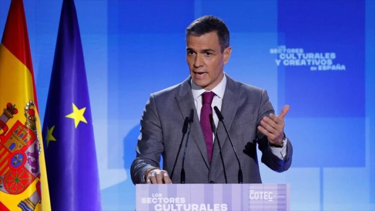 Presidente de España se planta ante Israel tras masacre en Líbano